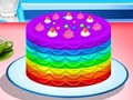 Trò chơi Cooking Rainbow Cake