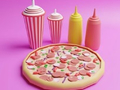 Trò chơi Coloring Book: Pizza