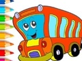 Trò chơi Coloring Book: Bus