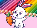 Trò chơi Coloring Book: Rabbit Pull Up Carrot