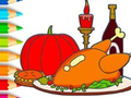 Trò chơi Coloring Book: Thanksgiving Day