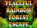 Trò chơi Peaceful Rainbow Forest Escape 
