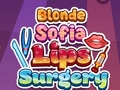 Trò chơi Blonde Sofia: Lips Surgery