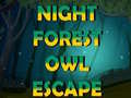 Trò chơi Night Forest Owl Escape