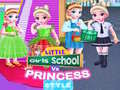 Trò chơi Little Girls School vs Princess Style