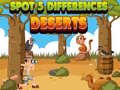 Trò chơi Spot 5 Differences Deserts