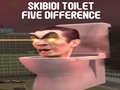 Trò chơi Skibidi Toilet Five Difference
