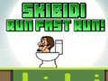 Trò chơi Skibidi Run Fast Run!