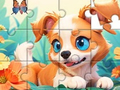 Trò chơi Jigsaw Puzzle: Dog And Garden