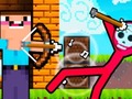 Trò chơi Noob Archer vs Stickman Zombie