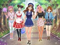 Trò chơi High School Anime Dress Up