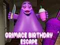 Trò chơi Grimace Birthday Escape