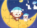 Trò chơi Jigsaw Puzzle: Monkey With Moon