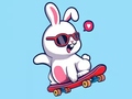 Trò chơi Coloring Book: Rabbit Skateboard