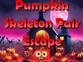 Trò chơi Pumpkin Skeleton Pair Escape 