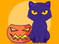 Trò chơi Coloring Book: Halloween Cat