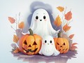 Trò chơi Coloring Book: Halloween Ghosts