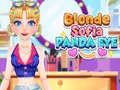 Trò chơi Blonde Sofia Panda Eyes