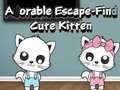 Trò chơi Adorable Escape Find Cute Kitten