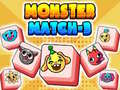Trò chơi Monster Match-3 