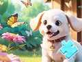 Trò chơi Jigsaw Puzzle: Dog In Garden