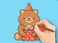 Trò chơi Coloring Book: Gift Bear