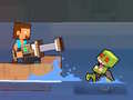 Trò chơi Pirate Block Craft Monster Shooter