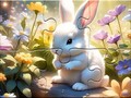 Trò chơi Jigsaw Puzzle: Sunny Forest Rabbit