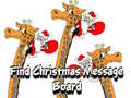 Trò chơi Find Christmas Message Board