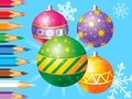 Trò chơi Coloring Book: Christmas Decorate Balls