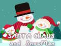 Trò chơi Santa Claus and Snowman Jigsaw