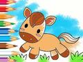 Trò chơi Coloring Book: Running Horse