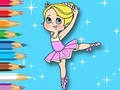 Trò chơi Coloring Book: Ballet Girl