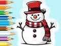 Trò chơi Coloring Book: Snowman Family