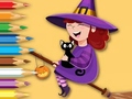 Trò chơi Coloring Book: Trainee Witch