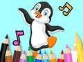 Trò chơi Coloring Book: Dancing Penguin