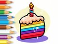 Trò chơi Coloring Book: Birthday Cake