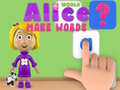 Trò chơi World of Alice Make Words