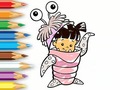 Trò chơi Coloring Book: Monster Costume Girl