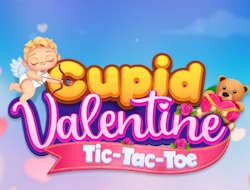 Trò chơi Cupid valentine tic tac toe online.