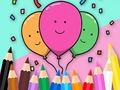 Trò chơi Coloring Book: Celebrate-Balloons
