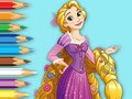Trò chơi Coloring Book: Princess Rapunzel