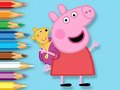 Trò chơi Coloring Book: Peppa With Toy Bear