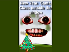Trò chơi New Year: Santa Claus outside the window