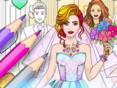 Trò chơi Wedding Coloring Dress Up Game