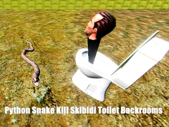 Trò chơi Python Snake Kill Skibidi Toilet Backrooms
