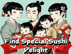 Trò chơi Find Special Sushi Delight