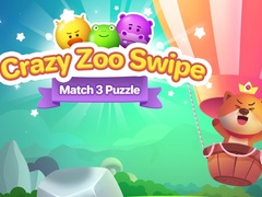 Trò chơi Crazy Zoo Swipe Match 3 Puzzle