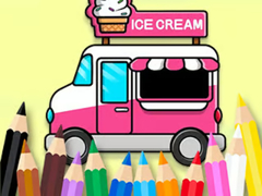 Trò chơi Coloring Book: Ice Cream Car