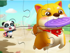 Trò chơi Jigsaw Puzzle: Little Panda Play With Pet